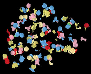 Image showing confetti paper