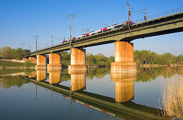 Image showing Railway bridge