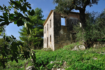 Image showing rural house ruins