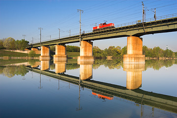 Image showing Railway bridge