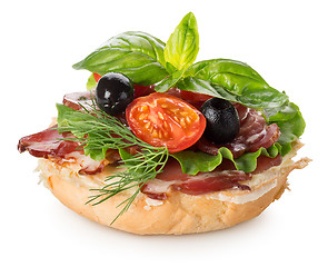 Image showing Delicious sandwich