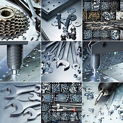 Image showing Metal tools