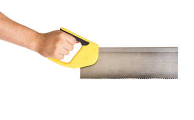 Image showing Hand saw