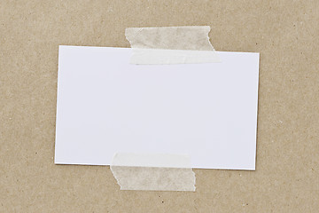 Image showing paper note