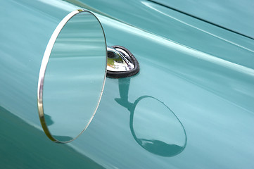 Image showing Car wing mirror