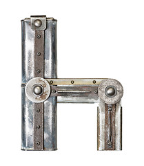 Image showing Metal letter