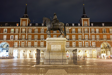 Image showing Plaza Mayor in Madrid