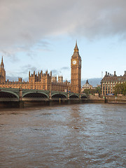 Image showing Westminster Bridge