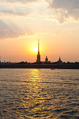 Image showing Peter and Paul fortress