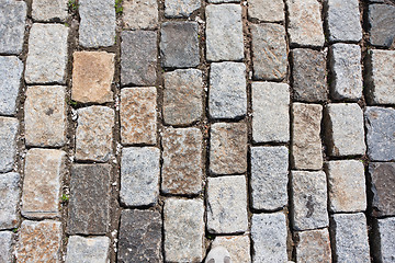 Image showing Stone pavement