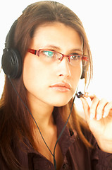 Image showing Call Centre Agent