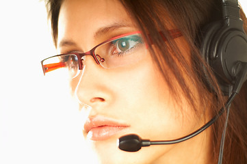 Image showing Call Centre Agent