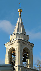 Image showing Bell tower of the Orthodox Church