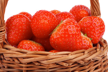 Image showing Strawberries in Basket