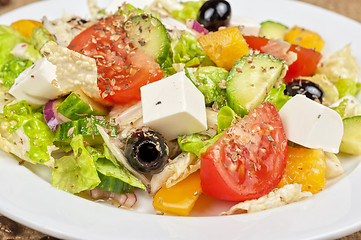 Image showing Greek salad