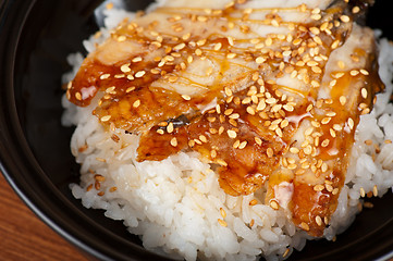 Image showing eel with rice