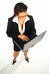 Image showing Sexy business woman