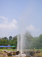 Image showing hot springs, chiangmai, thailand