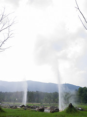 Image showing hot springs, chiangmai, thailand