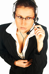 Image showing Call Centre Agent