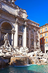 Image showing Fountain di Trevi