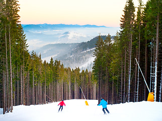 Image showing Bukovel ski resort