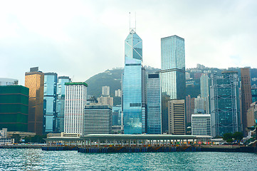 Image showing Hong Kong business center