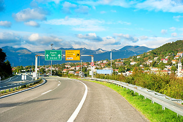 Image showing Highway in Croatia