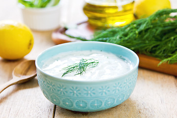 Image showing Yogurt dressing