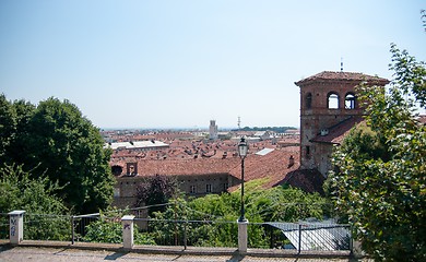 Image showing Pinerolo streets - tourists attraction