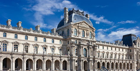 Image showing Louvre museum