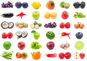 Image showing Fruits and Vegetables