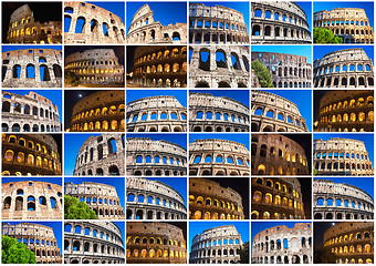 Image showing Colosseum in Rome