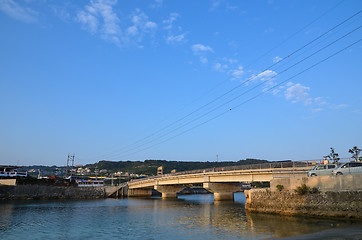 Image showing Okinawan bridge