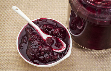 Image showing sugar free cranberry sauce