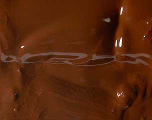 Image showing melting chocolate