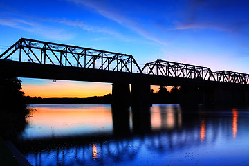 Image showing Victoria Bridge Penrith Australia