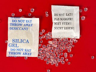 Image showing Dessicant, silica gel