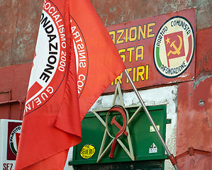 Image showing headquarters of communist party in Venice, Italy