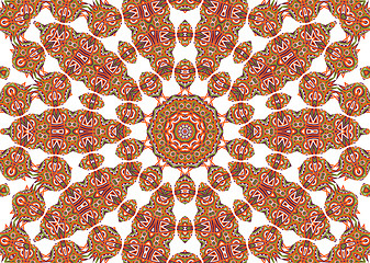 Image showing Abstract concentric pattern