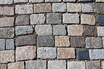 Image showing Stone pavement