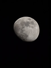 Image showing Near full moon