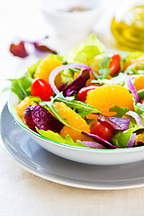 Image showing Orange salad