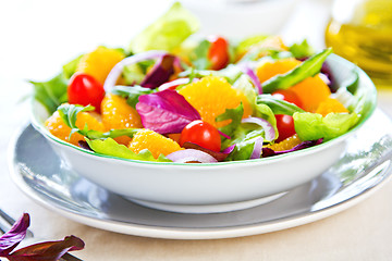 Image showing Orange salad