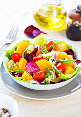 Image showing Orange salad