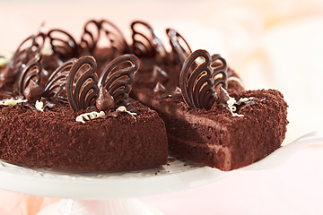 Image showing chocolate cake