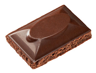 Image showing chocolate piece