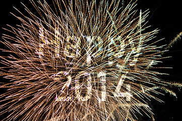 Image showing Happy New Year 2014