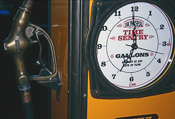 Image showing Vintage Gas Pump