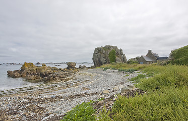 Image showing Pink Granite Coast